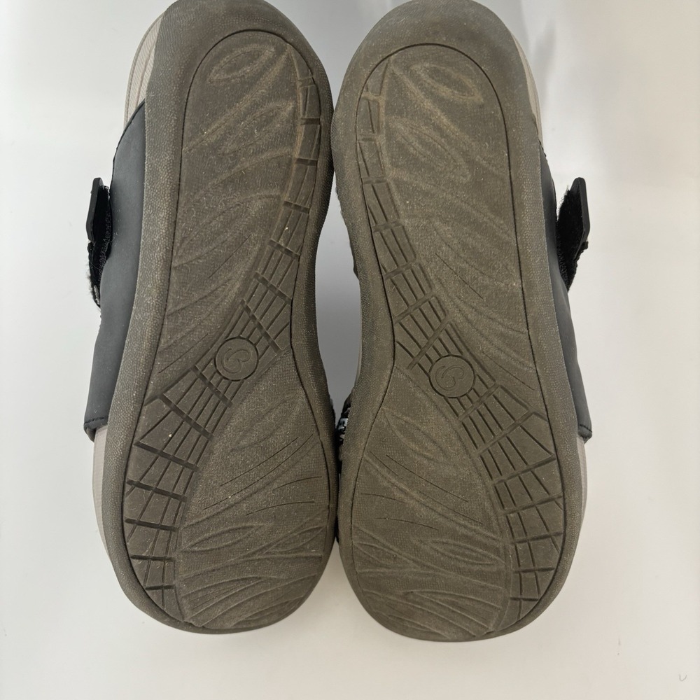 Baretraps Desare Slide Sandals Black Gray 7.5 Slip On Comfort Recover Rebound - Picture 13 of 16